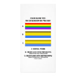 Colour Blind Test (Colours Of Rainbow Vision Test) Photo Greeting Card