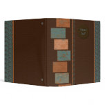 Colour Block Grunge- Customizable Binder