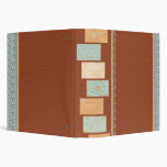 Colour Block Grunge Vinyl Binder