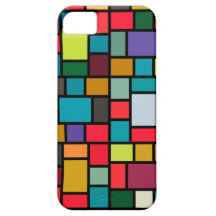 Colour Block Pattern, iPhone 5 case
