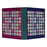 Colour Block Peace Notebook binders