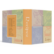 Colour Block Recipe Binder