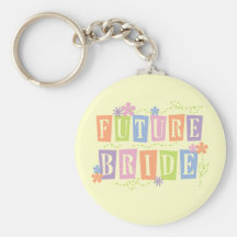 Colour Blocks Future Bride Tshirts and Gifts Key Chains