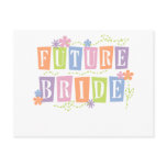 Colour Blocks Future Bride Tshirts and Gifts