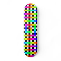 Colour Blocks Skate Deck