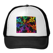 Colour Bouquet Mesh Hat