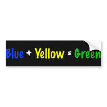 Colour Bumper Sticker