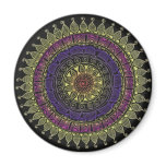 Colour burst refrigerator magnet