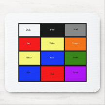 Colour Chart Mousepad