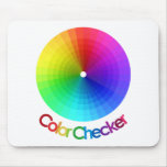 Colour Chequered Spectrum Mouse Pad