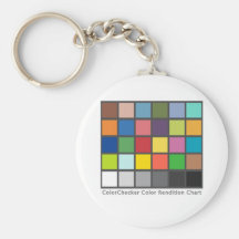 Colour Chequered Table Keychains