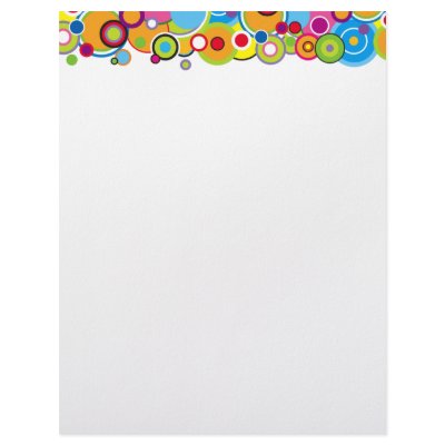Colour Circles Letterhead by SBCSTUDIO