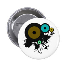 Colour Circles! Unique graphic design! Button