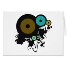 Colour Circles! Unique graphic design! Card