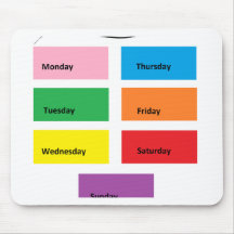 Colour Code It - CricketDiane Designer Stuff Mouse Pad