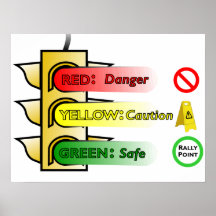 Colour Code Your Safety Poster