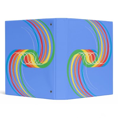 Colour Curves: Custom Binder by spiritswitchboard