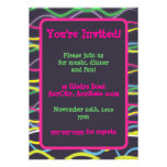Colour Electric Invitations invitations