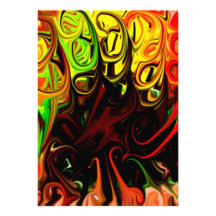 Colour fusion invitations