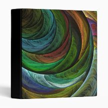 Colour Glory Abstract Art Binder