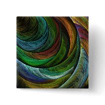 Colour Glory Abstract Art Button (square)