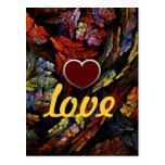 Colour Harmony Love Postcard