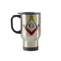 Colour Masonic Travel Mug