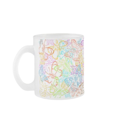 Colour Me Butterflies Mug by Paddydee56