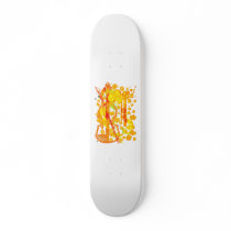 Colour_Me_Pop Skate Board Deck