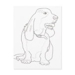 Colour Me Post Cards - Dog postcards