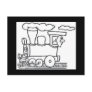 Colour - Me  Train PostCard
