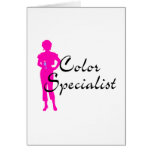 Colour Specialist Greeting Card