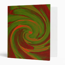 Colour Swirl 3 Ring Binder