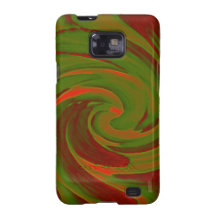 Colour Swirl Samsung Galaxy SII Case