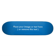 Colour template dark blue skateboard decks