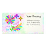 Colour the World Custom Card Custom Photo Card
