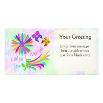 Colour the World Custom Card