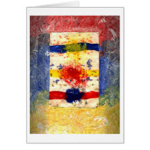 Colour Therapy Greeting Card