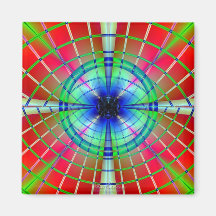 Colour Web Refrigerator Magnet