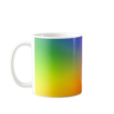 Colour Wheel: Abstract Colours Mugs by spiritswitchboard