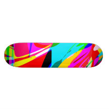 Colour Wind Skate Board Deck
