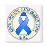 Colourectal Cancer Awareness Month Magnet