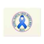 Colourectal Cancer Awareness Month Postcard