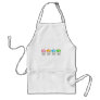 Coloured Buns Apron