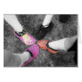 Coloured Crocs & Soft Shoes Card