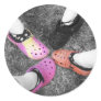Coloured Crocs & Soft Shoes Sticker