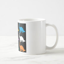 Coloured Dinos Mug