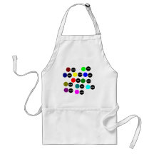 Coloured Dots Apron