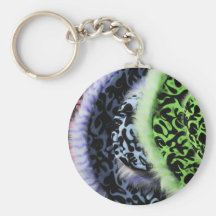coloured hats keychain