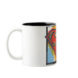 Coloured in Shield mugs